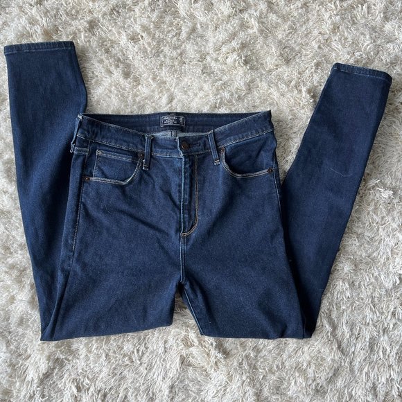 Abercrombie & Fitch Simone High Rise  Ankle Jeans - Picture 1 of 4